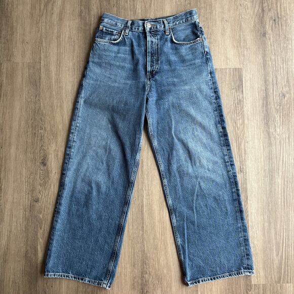 Agolde Ren High Rise Jean in Control Size 28 - Picture 4 of 12